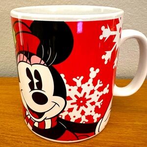 EUC - Disney - Minnie Mouse XL Snowflake Mug